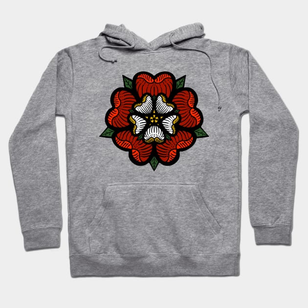 Tudor Rose Hoodie by sunuala